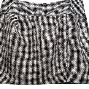 IZOD XFG Skort skirt Brown cream geometric pockets 16